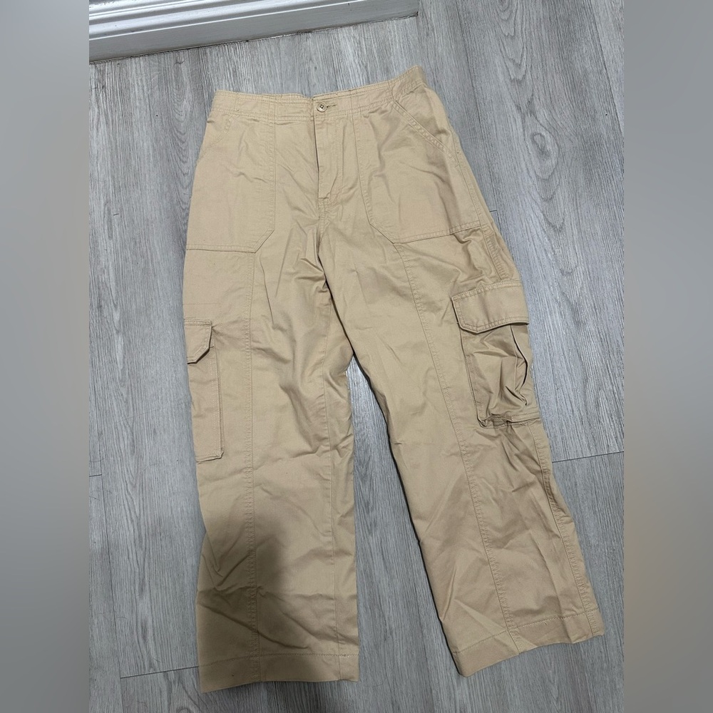 Abercrombie Tan Cargo Pants